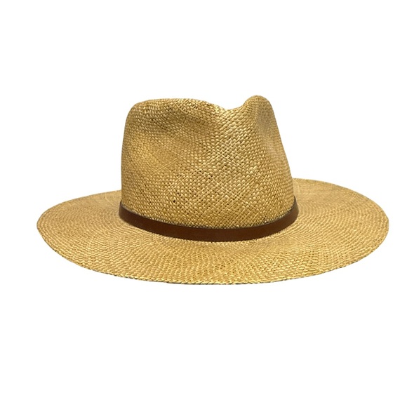 Stetson Limestone Toyo Straw Outback Hat Men’s Large Sand - Picture 2 of 16